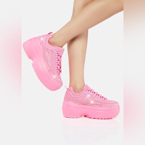 BRatZ Pink Platform Sneakers 💕 - Picture 3 of 5